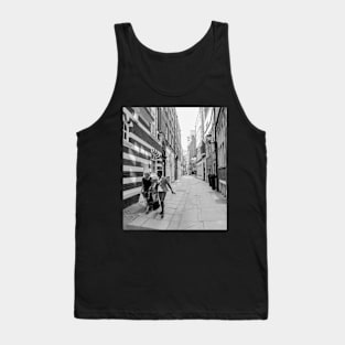 Black and White Ladies & architecture Tank Top